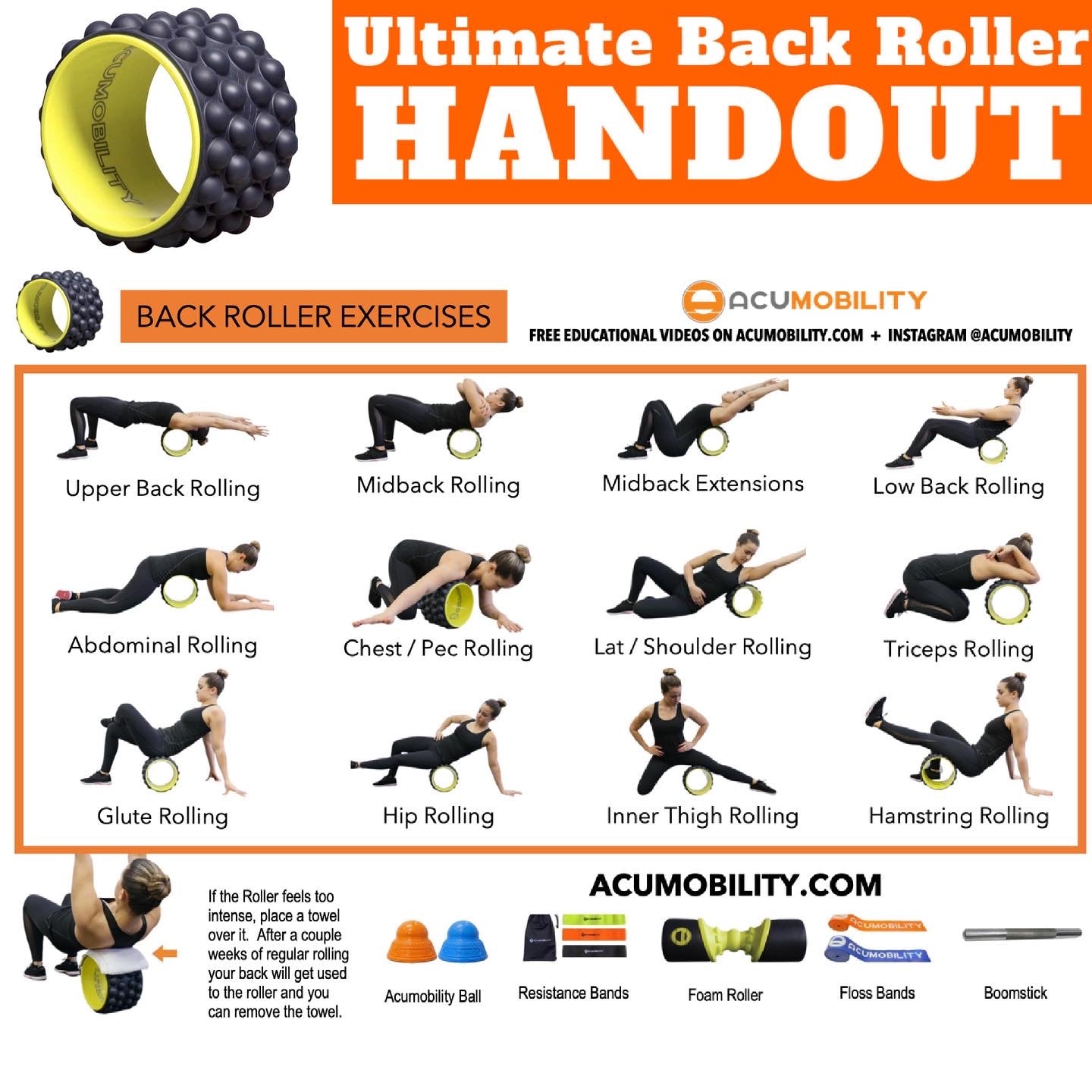 Back Roller + 2x Acumobility Ball - Level 1