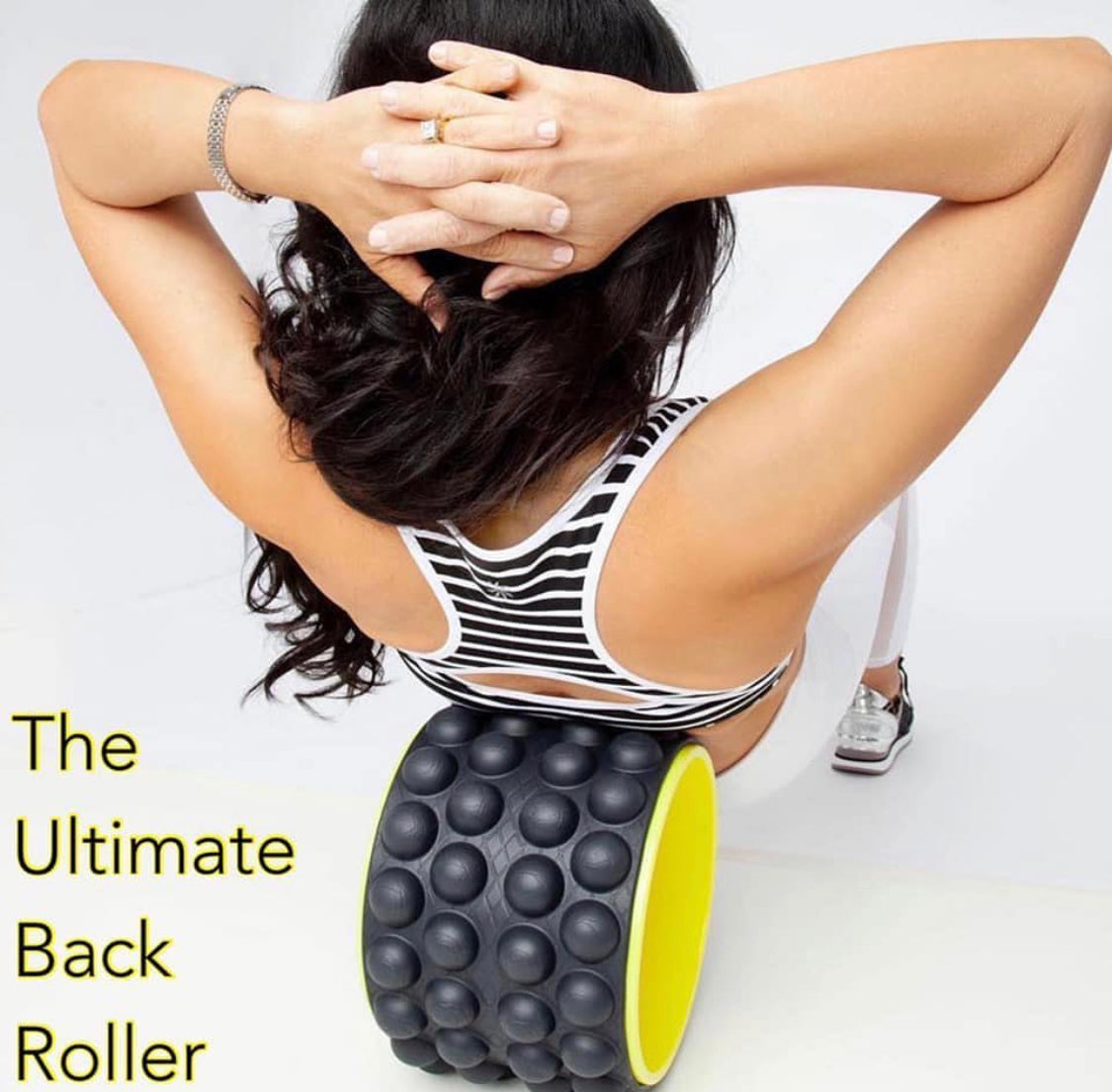 Acumobility Back Stretcher, Back Cracker, Back Roller, Back Pain, Back Pain  Relief Products, Yoga Wheel, Back