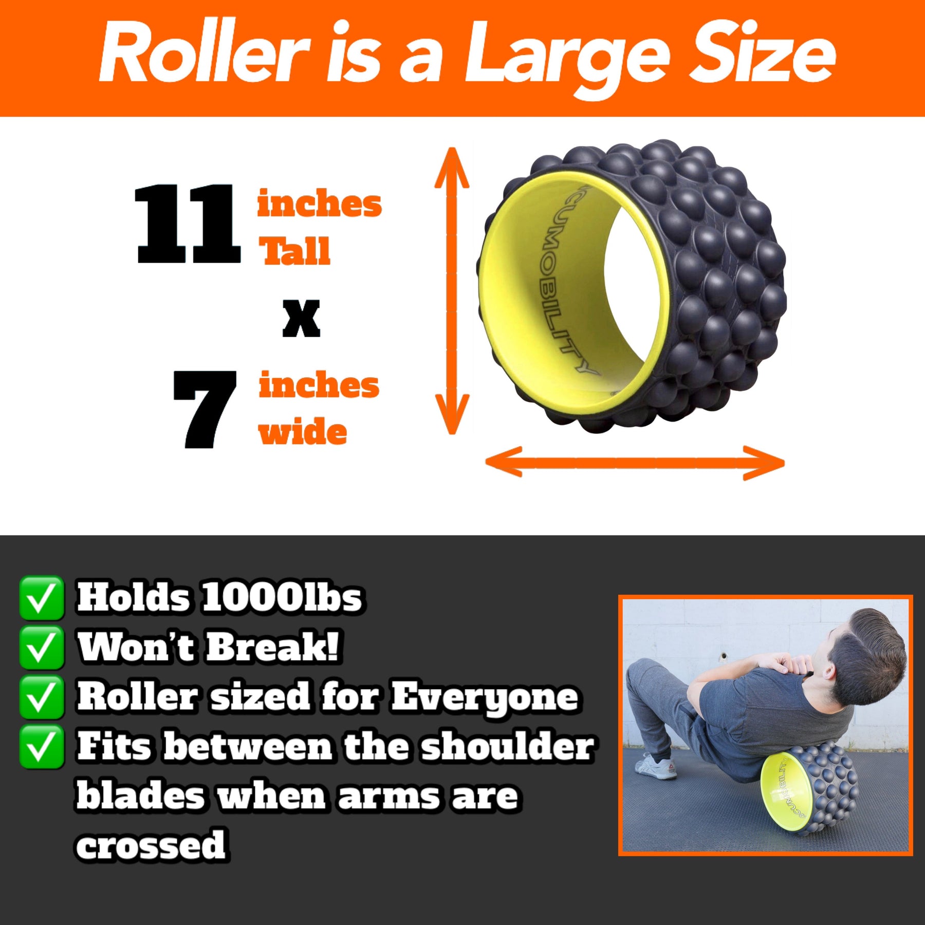 Back Roller + 2x Acumobility Ball - Level 1